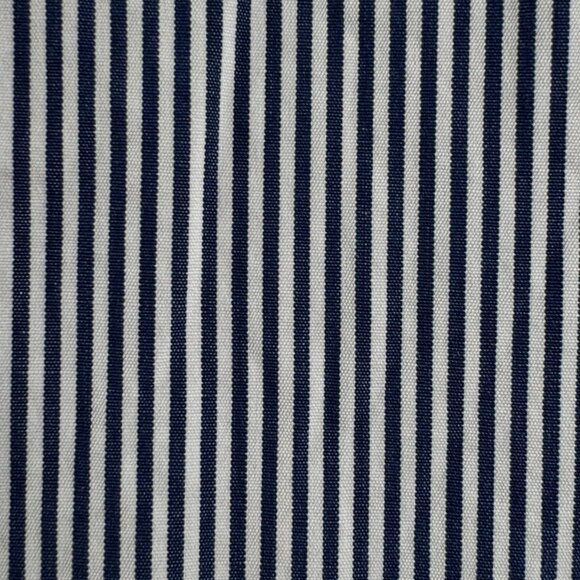 Gitman Bros Button Up Shirt Long Sleeve Blue Striped 15 34 USA Cotton Designer - Picture 15 of 15